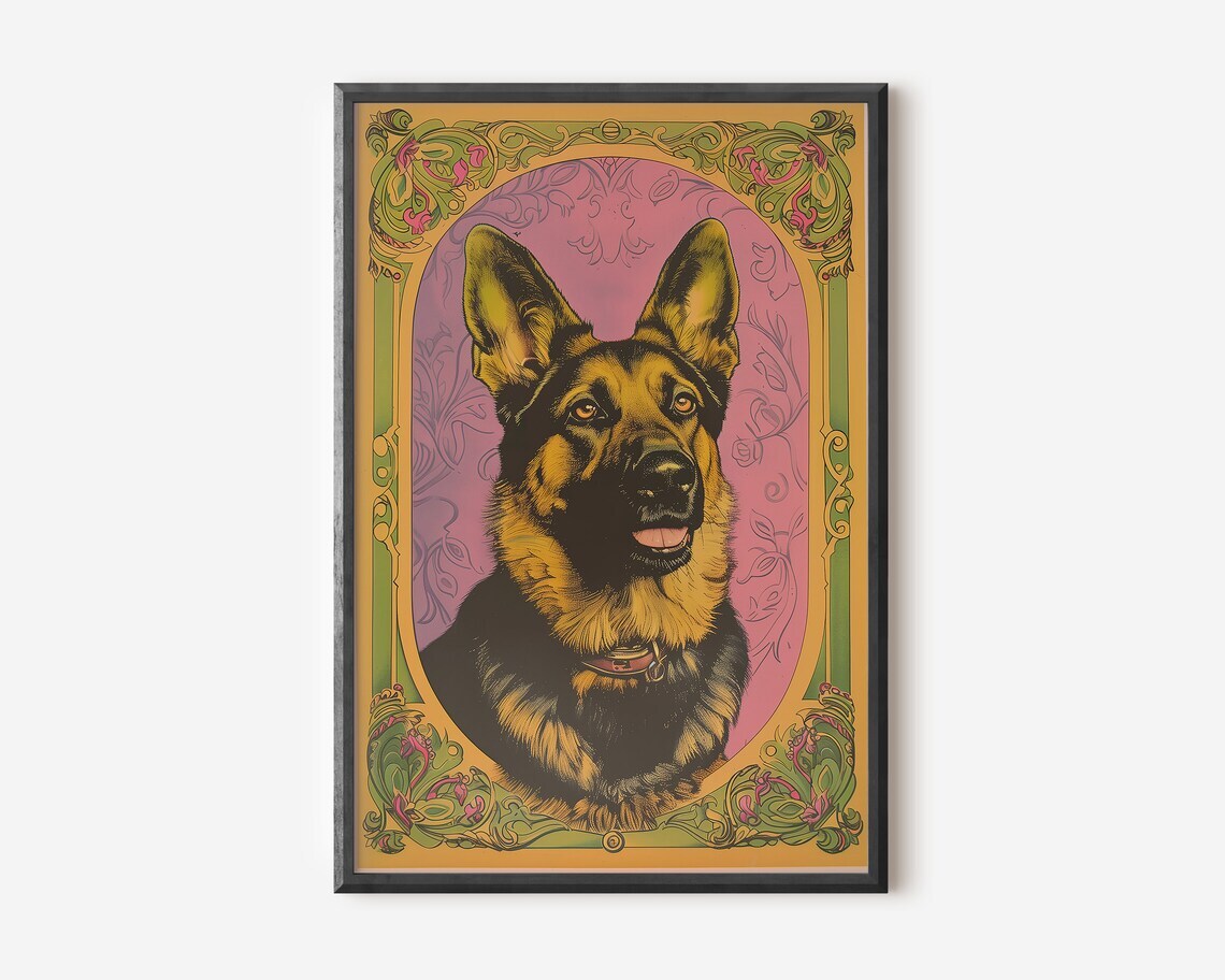 Brighten your afternoon with the loyal gaze of our German Shepherd print! 🐕☀️ Vibrant & spirited, perfect for any room. Fetch yours at pr0j3ct94.etsy.com! 🎨 #GermanShepherd #ArtPrints #DogArt #AffordableArt #wallart #gsd instagr.am/p/C6rbSz2KHGG/