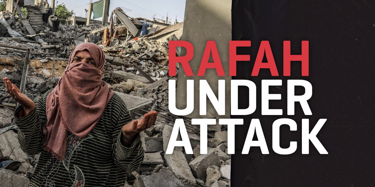 #Rafah, #Gaza: il terrorismo che viene dall'alto è infinitamente più distruttivo del #terrorismo che viene dal basso