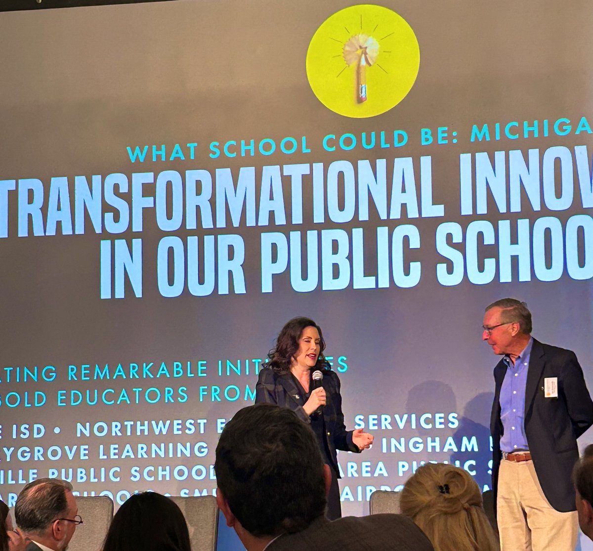 What an inspiring & amazing day~ learning from educators and students about transformational innovations in public schools. Especially proud of @NorthvilleEDU! 🌟👏🏼 whatschoolcouldbe.org/michigan