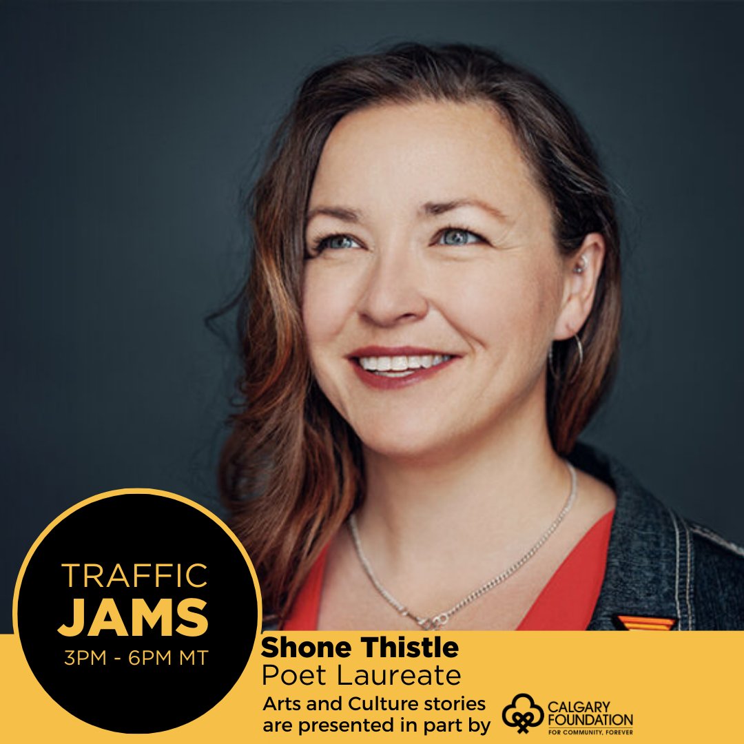 Shone Thistle joins Lisa Wilton @LCkua on Tuesday's Traffic Jams at 5:40pm (MT) to talk poetry, self-expression, and what they hope to accomplish in their new role.