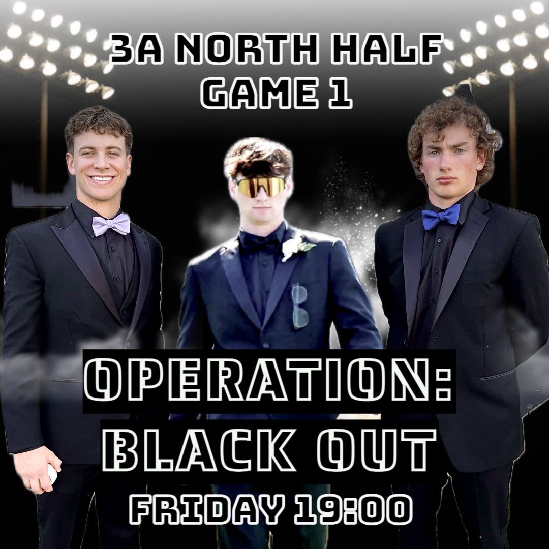 ⚫️⚾️⚫️ NEW MISSION ⚫️⚾️⚫️ ♠️ OPERATION NORTH HALF BLACKOUT ♠️ 🃏 OBJECTIVE: HUNT WOLVERINES 🃏 ⌚️ FRIDAY - MAY 10 - 1700 HOURS ⌚️ 🔊 LEVEL of SECRECY??? …. TELL ‘EM ALL 🔊