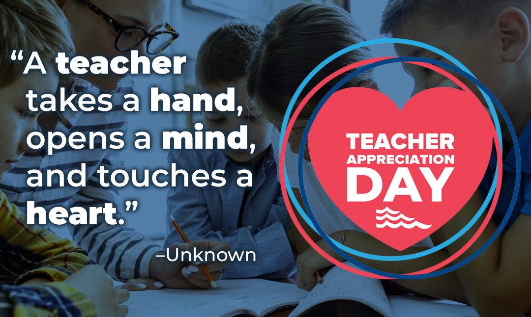 Today, on National Teacher Appreciation Day, we’d like to express our gratitude to all teachers making an impact on their students’ lives. Your commitment to continuing their education does not go unnoticed. #nationalteacherappreciationday #teacherappreciation #thankyouteachers