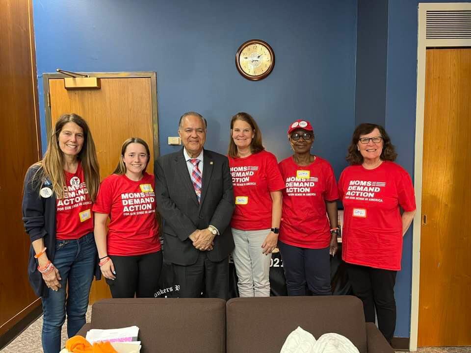 Thank you @NaderSayegh for meeting with us and for your continued support in protecting our communities against gun violence. We appreciate your guidance and partnership. @Momsdemand #momsareeverywhere #nypol