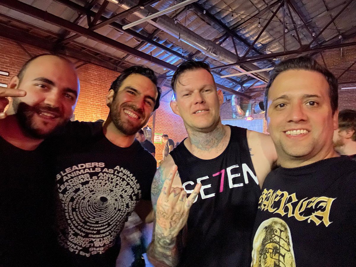 Dr <a href="/ArceoOlaiz/">Ricardo Arceo Olaiz</a> friendship is unique. We first befriended thru music over a <a href="/lambofgod/">Lamb Of God</a> patch in my backpack; ⏭️⏭️ we were operating right on an earthquake and evacuating children from a hospital that cracked in two. To honor our friendship, we saw <a href="/carnifex/">CARNIFEX</a> live after #AUA24 🔥🤘🏻