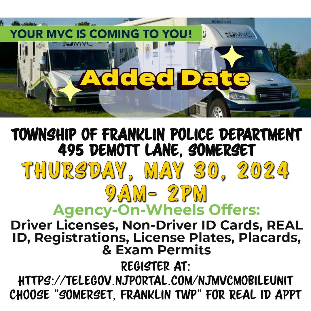 Franklin Twp PD tweet media