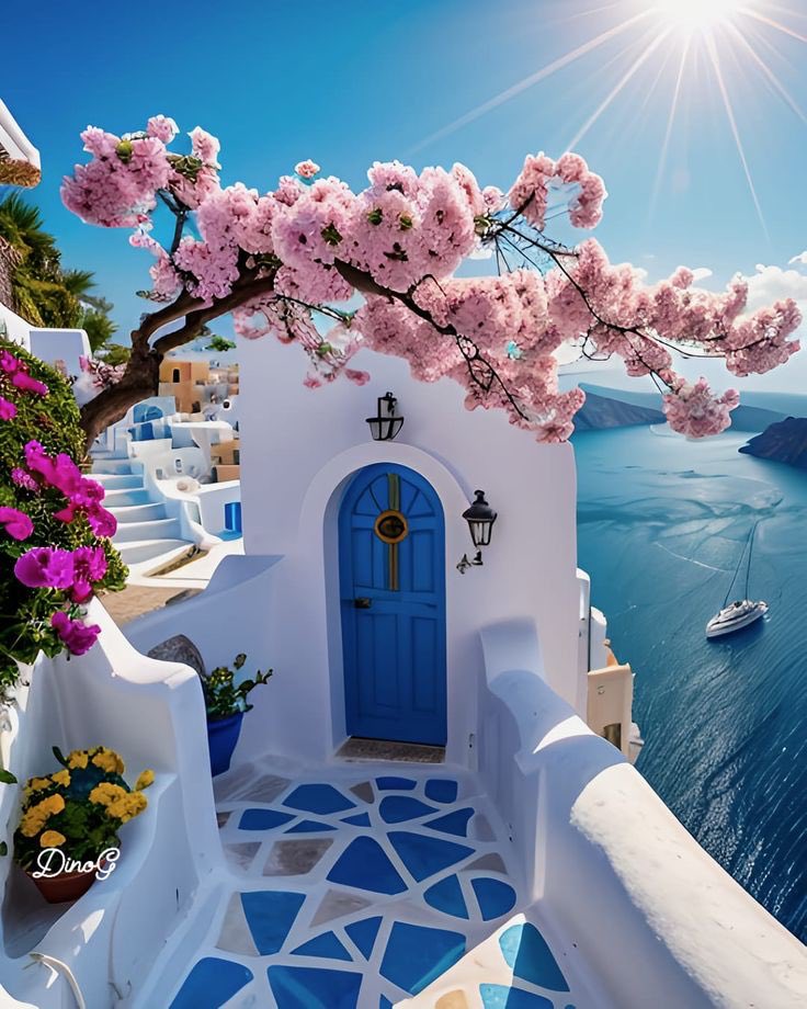 Afternoon or evening …enjoy the views…Greece.🌸🌺🌸🌺🌍❤️🌈