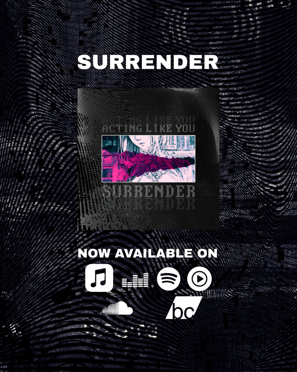 SURRENDER is now available everywhere!
Go ahead and listen to it!
-
#surrender #actinglikeyou #newmusic #posthardcore #metalcore #newcore #newrock #mexicohardcore #octanecore #alternativemusic