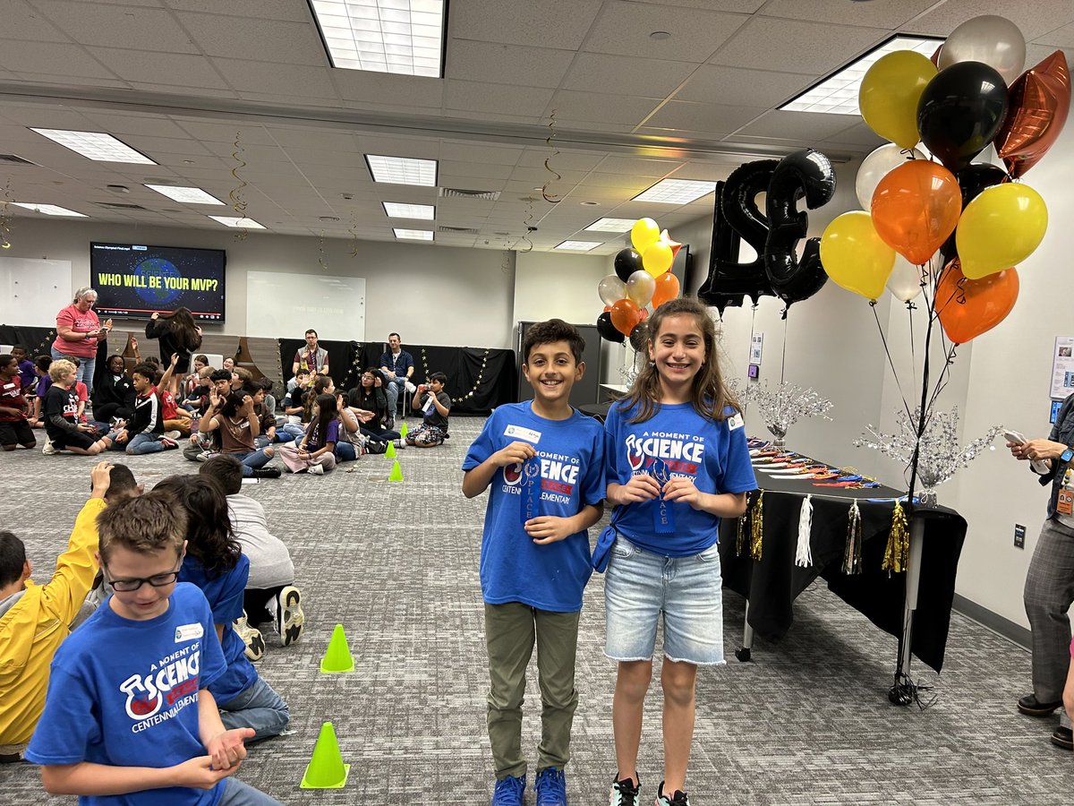 So proud of CE’s Science Olympiads- 1st place in circuits and 3rd place in making the stretchiest slime. Great job by these hard working kids. <a href="/DebbieHavnen/">Debbie Havnen</a> <a href="/HumbleISD_CE/">Centennial Elementary</a> <a href="/Humble_Science/">Humble ISD Elementary Science</a>