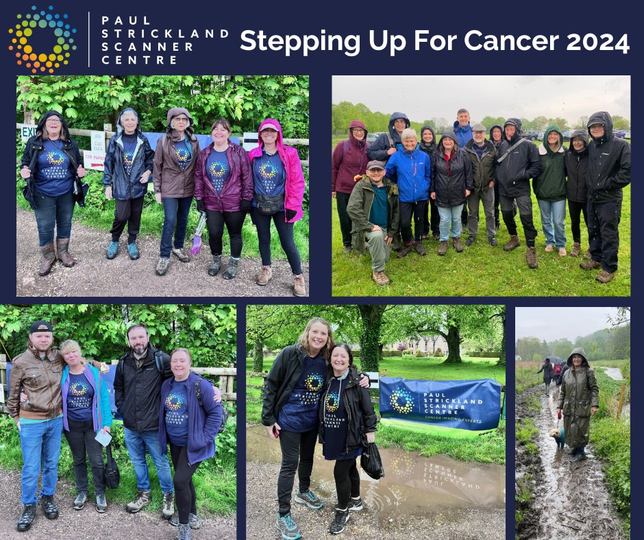 A big THANK YOU to all our walkers who braved the rain and took part in Stepping Up For Cancer. We really appreciate all your support. Here are just a few photos of some of our lovely walkers. More to follow… Please do tag us in or send us any of your photos. #CharityTuesday