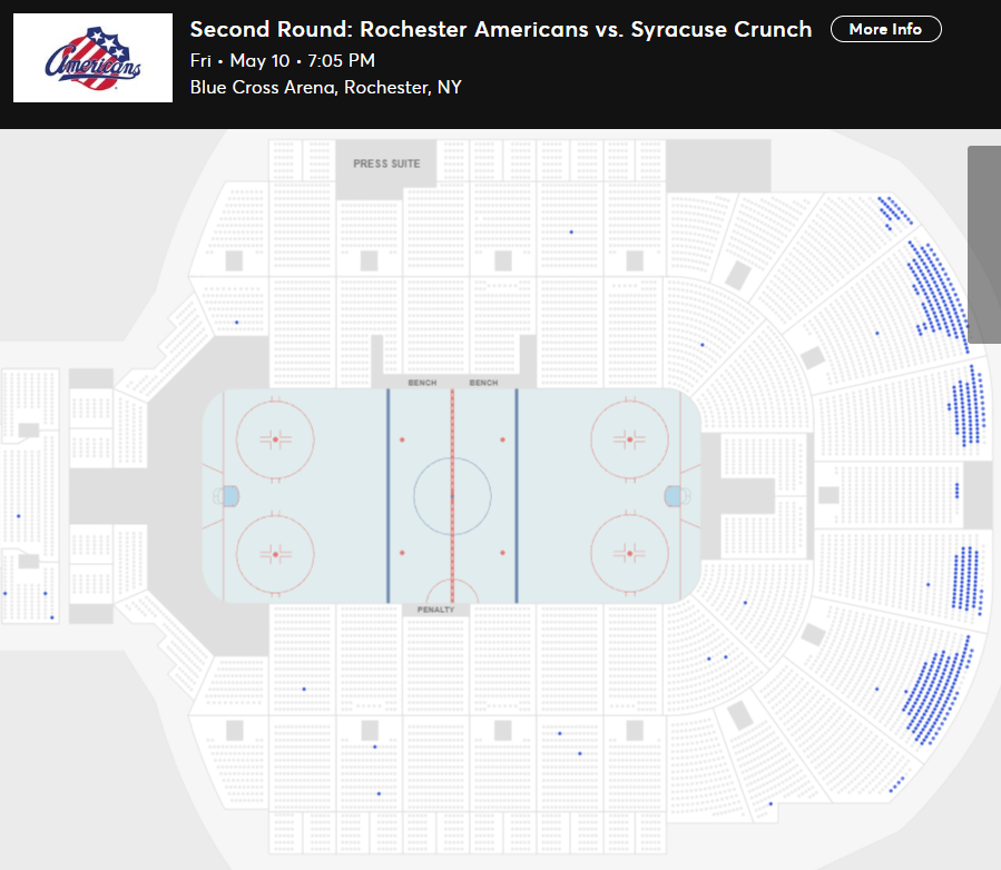 LGA585's tweet image. .@TheFanRochester reporting that 9,853 tickets have been sold for Friday night. 

Tune in at 4:25 for their weekly interview with Seth Appert.