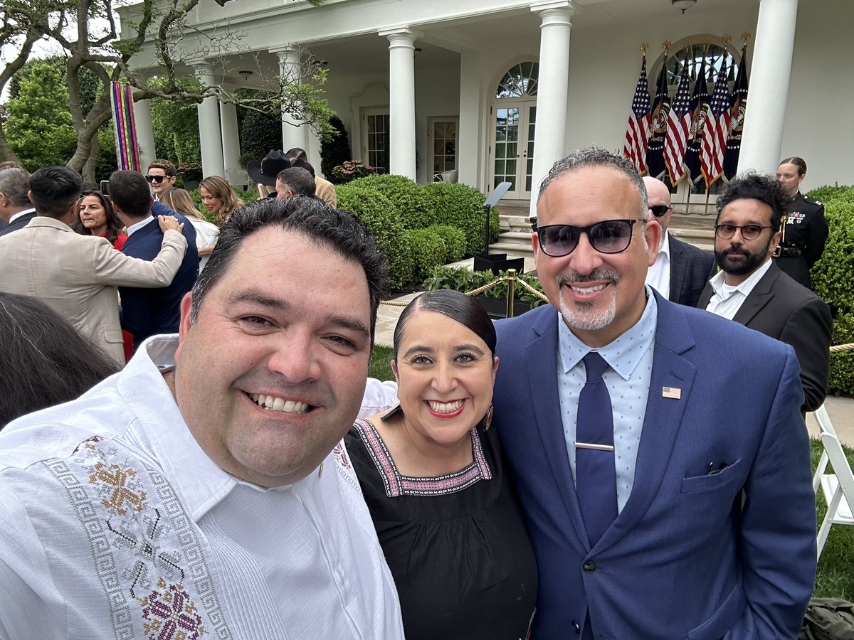 Happy #TeacherAppreciationDay! These three teachers see you, respect you, & use every opportunity to uplift you & your unparalleled contributions to this nation. As @SecCardona stated, “There is no American dream without America’s teachers.” #ElectionsMatter