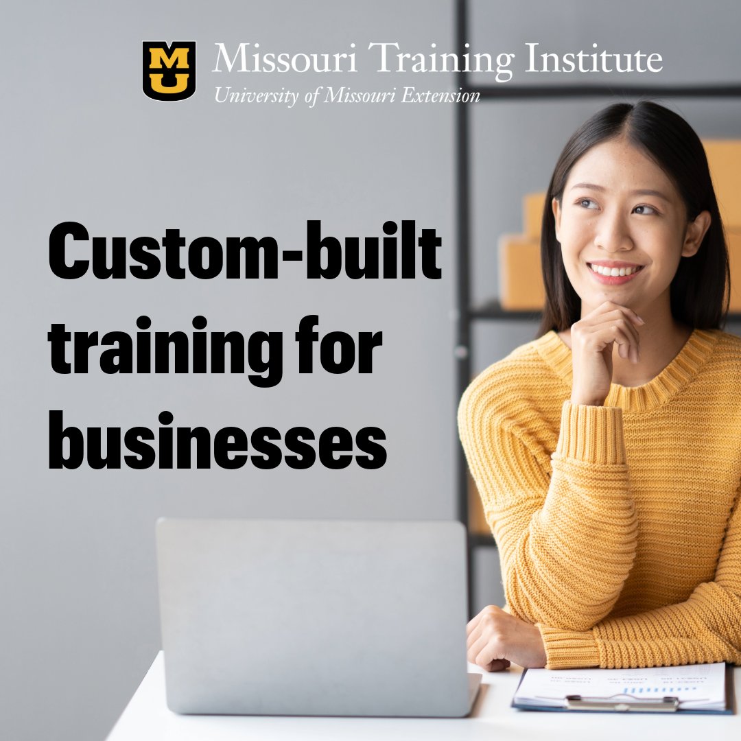 The Missouri Training Institute provides custom-built training and consulting services designed to inform, involve, and inspire. Stay updated on the latest training opportunities, podcasts and more: extension.missouri.edu/programs/misso…