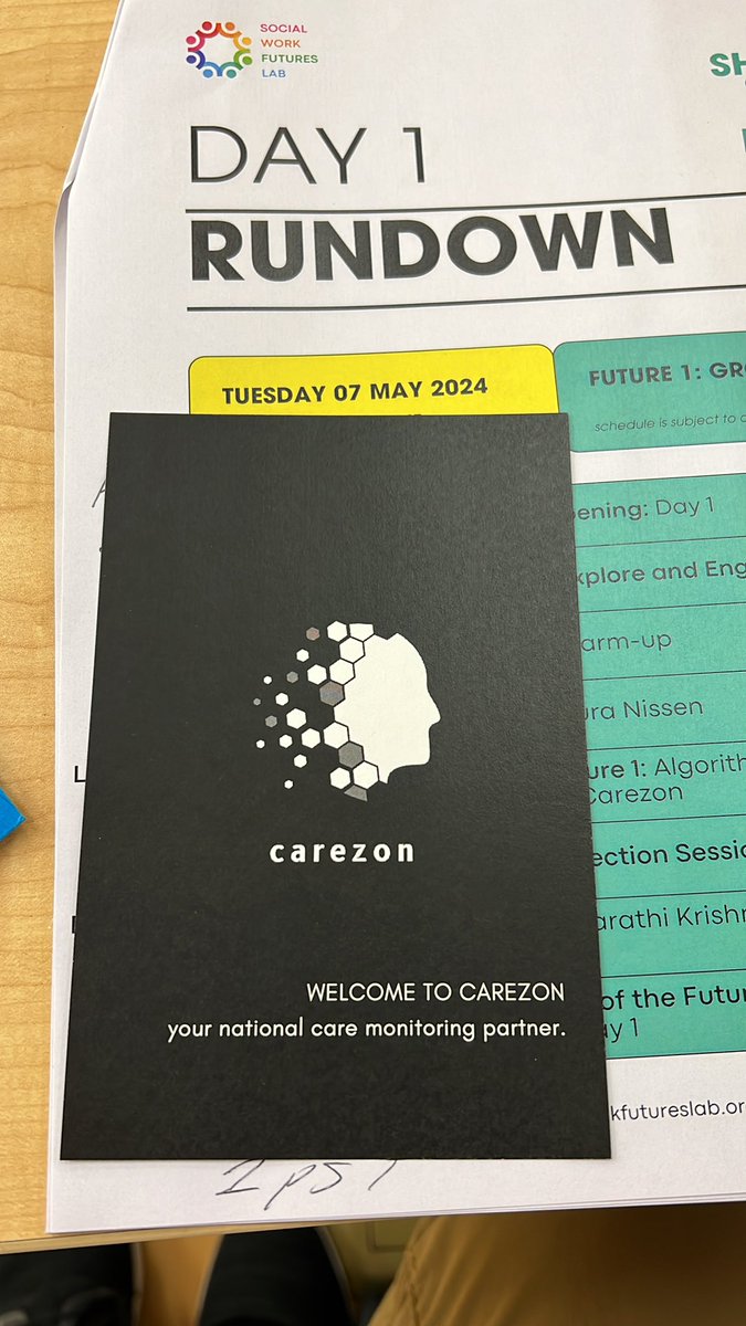 This first scenario was soooo interesting. Great convos too. 

#SWFuturesForum2024 #AnticipatorySW