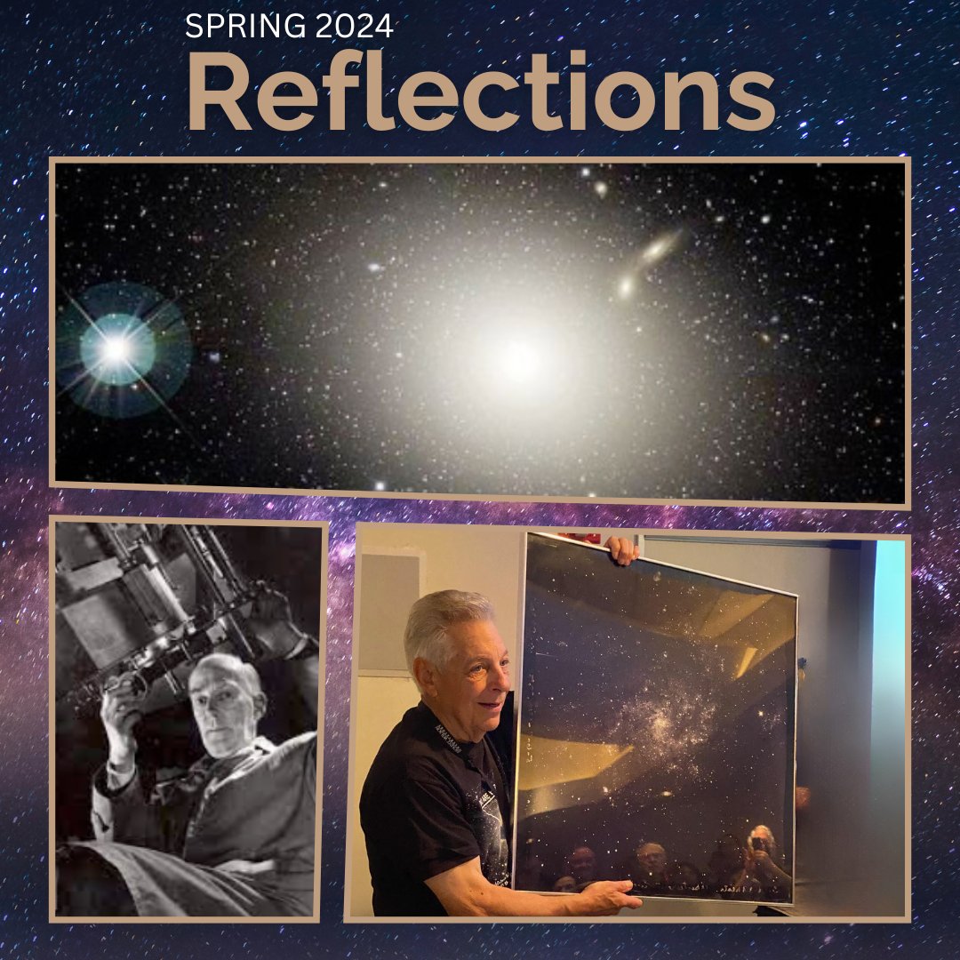 We are pleased to bring you our latest edition of our newsletter, Reflections. Featured: “Twenty Years In: How Mount Wilson Shaped The Modern Universe” 'Volunteer of the Century: Tom Meneghini', updates from the mountain & our 2024 Season of Events! mtwilson.edu/reflections-ne…