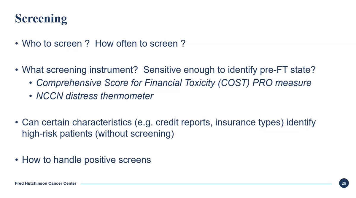 In the OCS Director’s Series webinar, Dr @ShankaranVeena highlights current challenges of addressing financial hardship and potential strategies/solutions and their implications. @NCICancerSurv #CancerResearch #Financialtoxicity