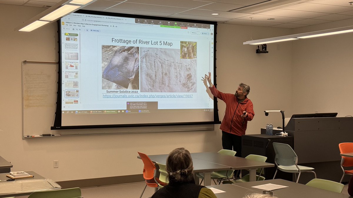 Revitalizing approaches to navigating an institutional collection of maps—a hands-on, practical workshop. #Fotl2024