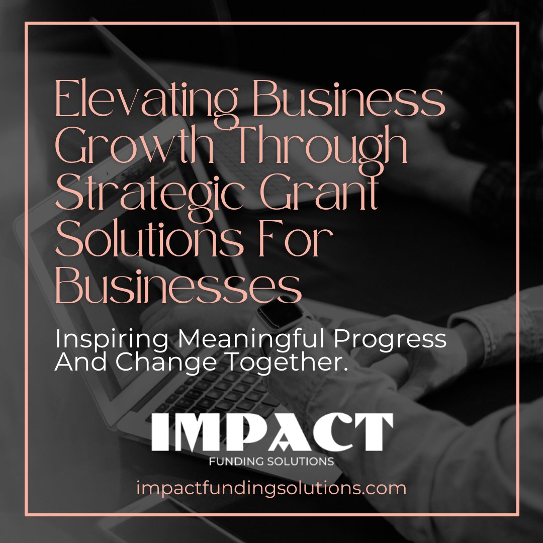 With Impact Funding Solution's Targeted Grant Research service, we're dedicated to helping you find the resources you need to make a difference. We're here to support your vision for positive change. Let's turn your ideas into reality together! impactfundingsolutions.com/solutions-for-…