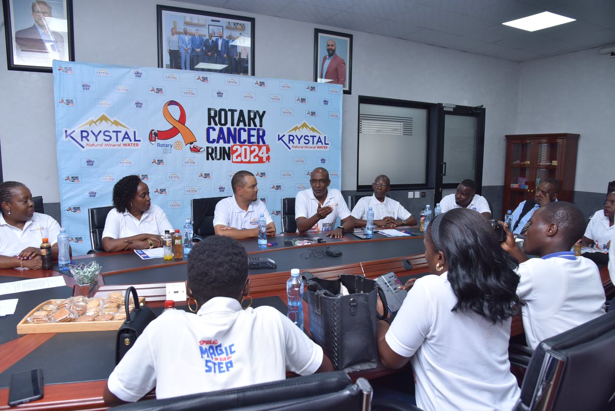 The #RotaryCancerRun24 , marking its 13th edition this year, is scheduled to take place on August 25, 2024, under the theme '#SpreadMagicInEveryStep” at Kololo Independence grounds and 40 towns and cities across the country - @niyimic