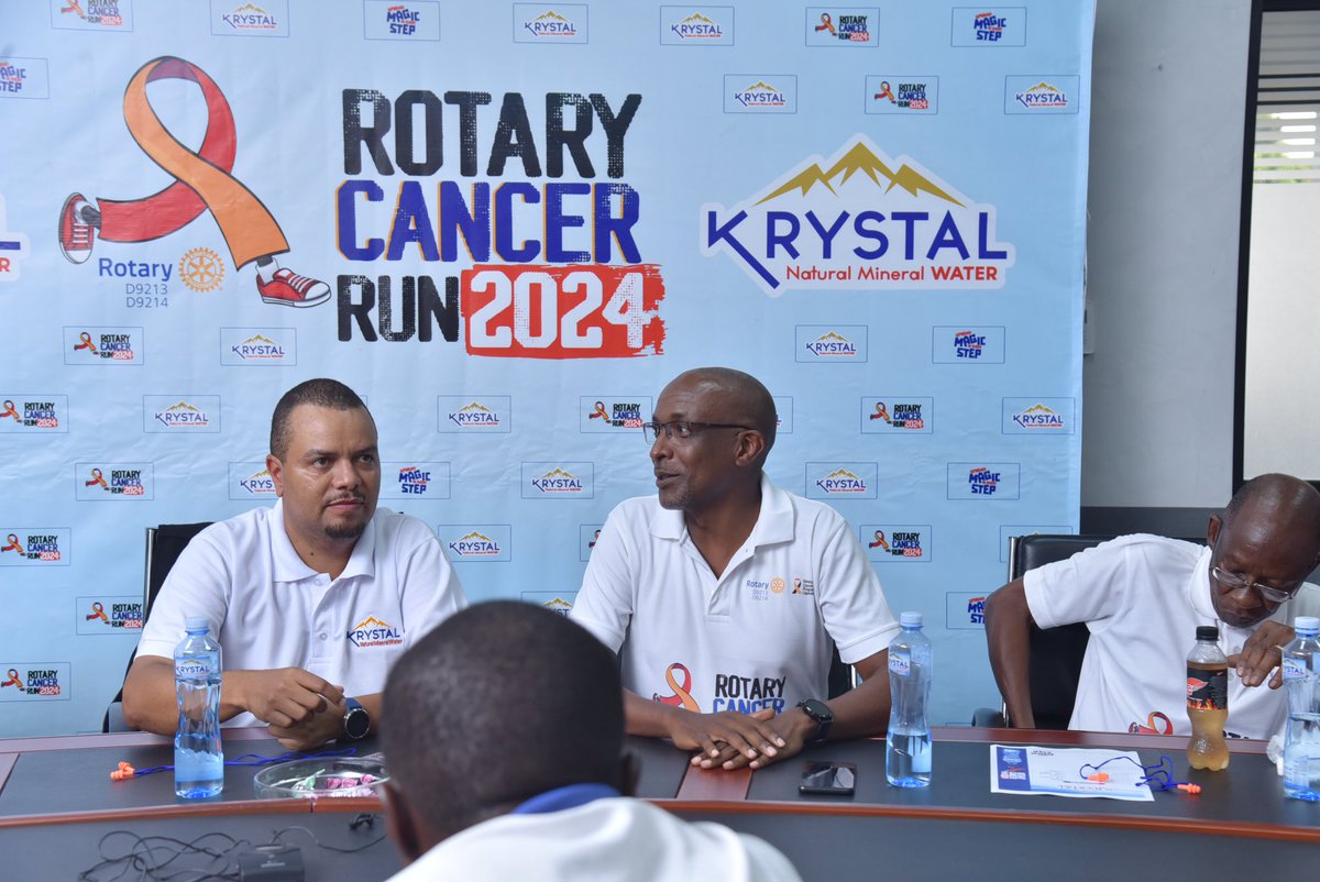 As the @KrystalWaterUG slogan states 'Krystal is Life' & so every drop is a treasure in Life's beautiful journey & as such getting involved in this partnership re-echoes our commitment in this fight against ♋️ - Samuel Hooper Head Marketing @HarissIntLTD #RotaryCancerRun24