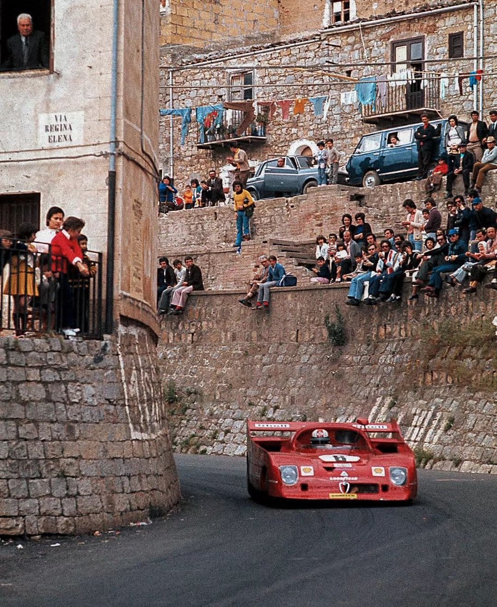Rolf Stommelen / Alfa Romeo 33TT12 
Targa Florio '1973 

#TargaFlorio #Stommelen #AlfaRomeo