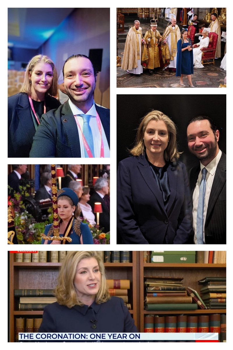 Reflecting on an unforgettable moment! A year ago today, the nation was captivated by @PennyMordaunt at the Coronation, where she truly stole the show. Fast forward to now, and thanks to her inspiring personality, I've had the amazing opportunity to connect with her at various…