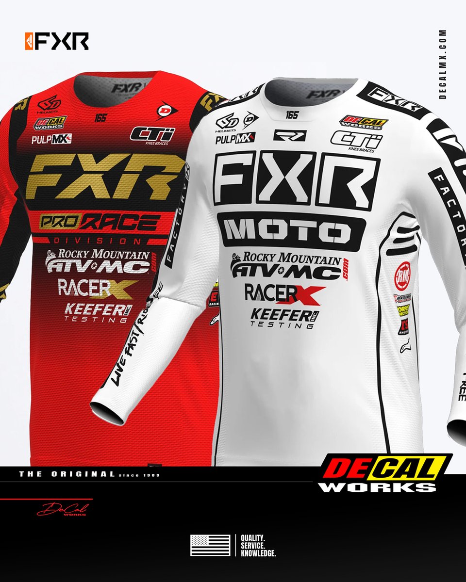 🏁Get your KEEFER Replica FXR Race Jersey!

👉Order yours today at fxrracing.com

#fxr #keefer #decalworks #white #red #replica