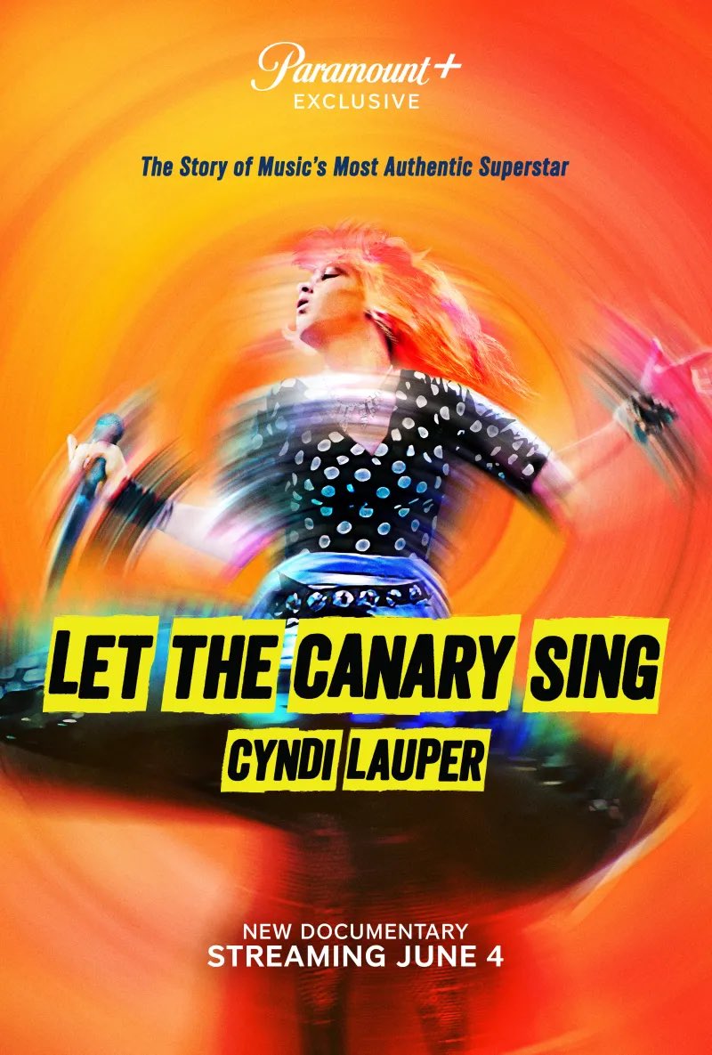 Pride month just became more colourful! 🏳️‍🌈 Our Cyndi Lauper documentary premieres on June 4 on Paramount+ Watch the trailer now 🎵 @trevorbirney @AG_Tully @FPF_Docs