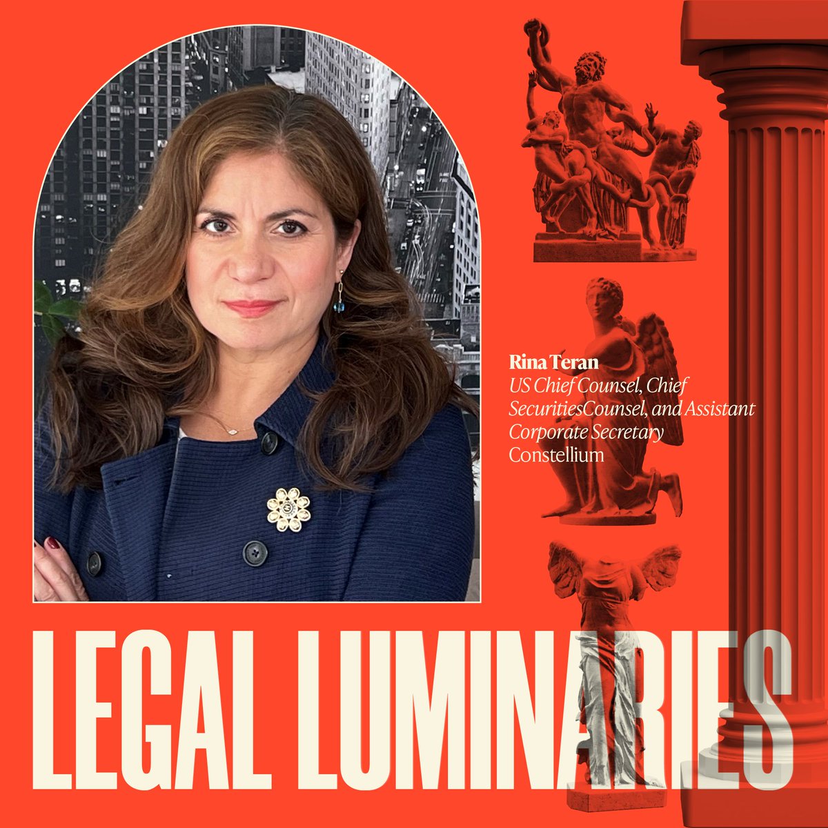LEGAL LUMINARIES ⚖️: Constellium’s Rina Teran calls for more leaders to step into a sponsorship role to open more doors for women and Latinas. Read more: hubs.la/Q02wn7v50 #HispanicExecMag #LegalLuminaries #LatinaLeaders @Constellium