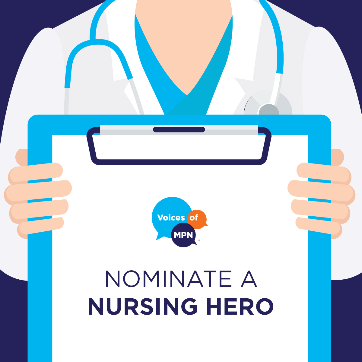 Know of a nurse supporting the Myeloproliferative Neoplasm (MPN) Community? Nominate them for MPN Hero during #nursesweek. MPNHeroes.com