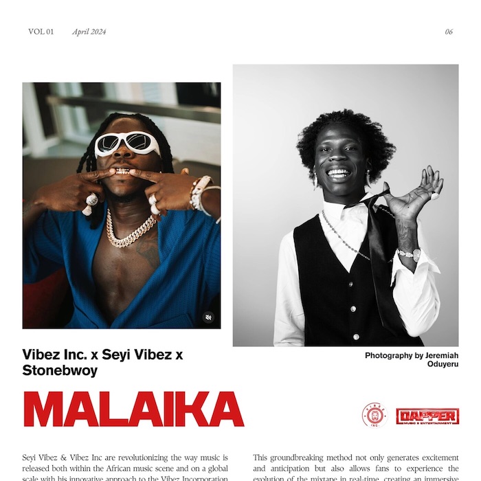 Vibez Inc x Seyi Vibez x Stonebwoy - Malaika &#128071;

 naijaloaded.com.ng/download-song/…