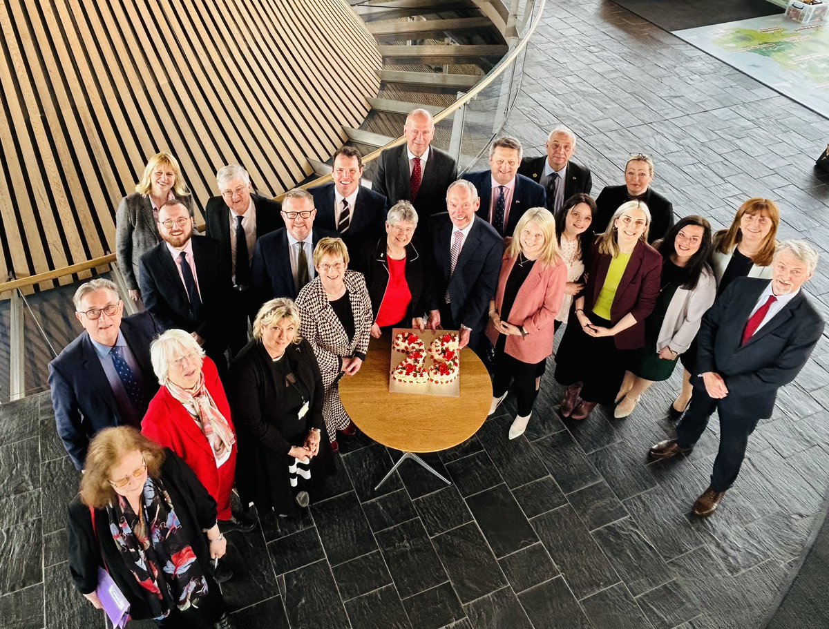 The @WelshLabour Group of Members of the Senedd today marked 25 years of Welsh Devolution. The U.K. Labour Government created Welsh devolution with the opening of the National Assembly for Wales back in 1999.