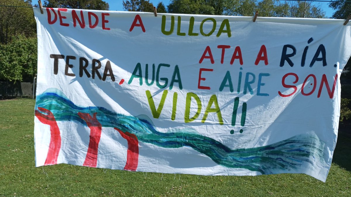 ✊Veciñas  traballando dende o minuto un.

💚Esas loitadoras, vémonos o 26 de MAIO en PALAS DE REI

#AltriNon #PorUnhaUlloaViva #nonmetoquenoulla #DefendamosaNosaAuga   #celulosasfóra #EucaliptosNon