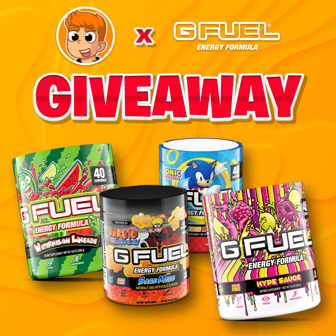 iKezza_'s tweet image. GIVEAWAY ALERT! 🚨🎁 

I'm giving away 6x @GFuelEnergy Starter Kits to 6 Winners to celebrate me going Full Time in Content Creation... 😍

TO ENTER:
- Follow @iKezza_ &amp;amp; @GFuelEnergy ✅
- Like &amp;amp; Repost this! 🧡
- Tag 3 Friends Below... 🗣️

Winners announced May 14th... 😈🔥