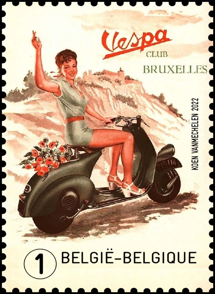 stamps-gr.blogspot.com/2024/05/vespa-…
Vespa Piaggio - Η Βέσπα !

#Greekstamps #stamps #philately #mail #sellos #timbre #Vespa