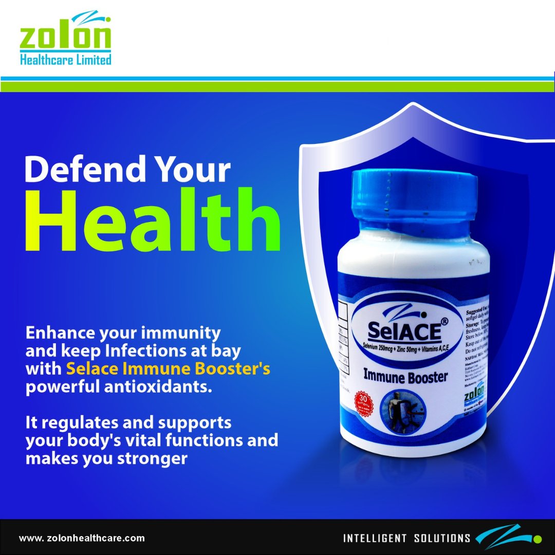Tired of feeling run down?  Give your immune system a boost with Selace!

This powerful  formula is packed with essential vitamins and minerals  proven to support your immune function.
Try it today and feel the power of a stronger you!

#ZolonHealthcare #Selace #ImmuneBooster