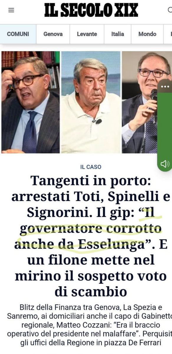 Ed ora ci tocca portare anche una #pesca alla #Esselunga🤣🤣🤣
#Toti 
#RegioneLiguria