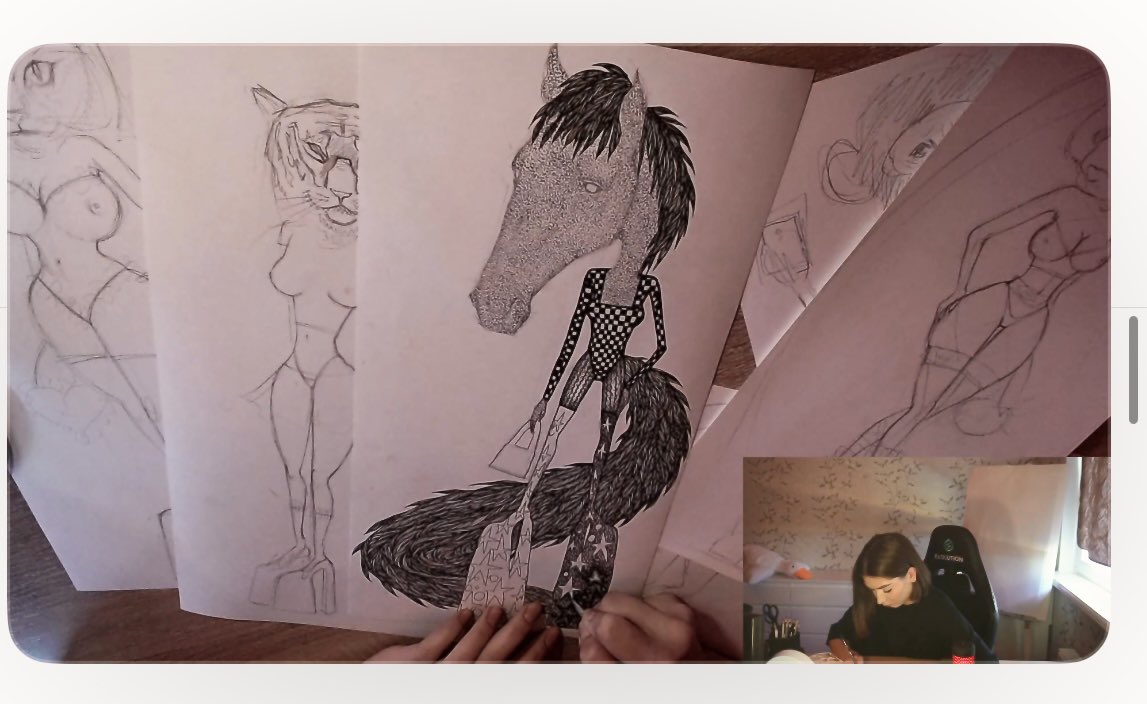 Hi Friends!!! My stream is LIVE ! Be part of my creations ! Join us! twitch.tv/salamandreart 
#twitch #streamergirl #ASMR #ASMRstream #TwitchStreamers