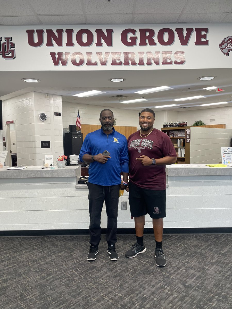 Thank you @ccash29 and @ASU28Rams for stopping by to discuss our prospects.