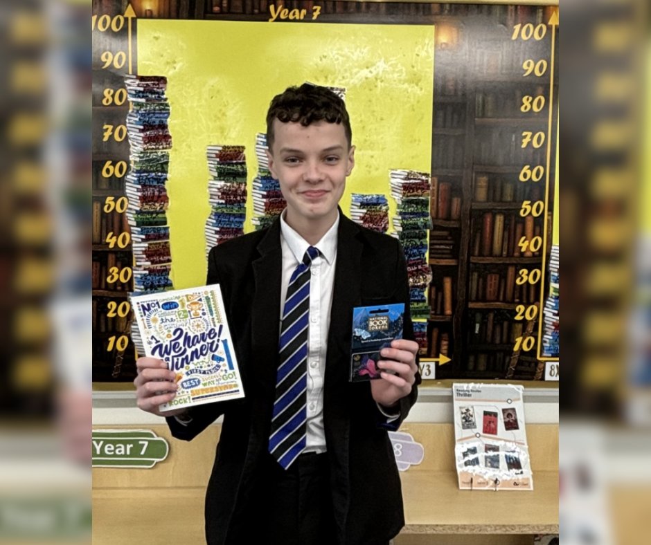 It's Feel Good Friday & our Writing Star of the Week is... Lewis from @DeltaDeWarenne! Lewis has been chosen as a winner in our Ghost Stories competition, well done Lewis!🤩 You can read Lewis' winning work here: tinyurl.com/2bts3y2a