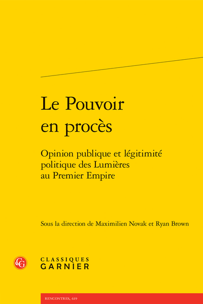 VUB_CORE's tweet photo. CHAPTER: @RaphaelCahen , "Les juristes internationalistes, les affaires étrangères et l’opinion publique (1789-1830)", in: Maximilien NOVAK &amp; Ryan BROWN (eds.),Le Pouvoir en procès. @EditionsCG 

https://t.co/fqKiDTxh6h https://t.co/822rrGDdGb
