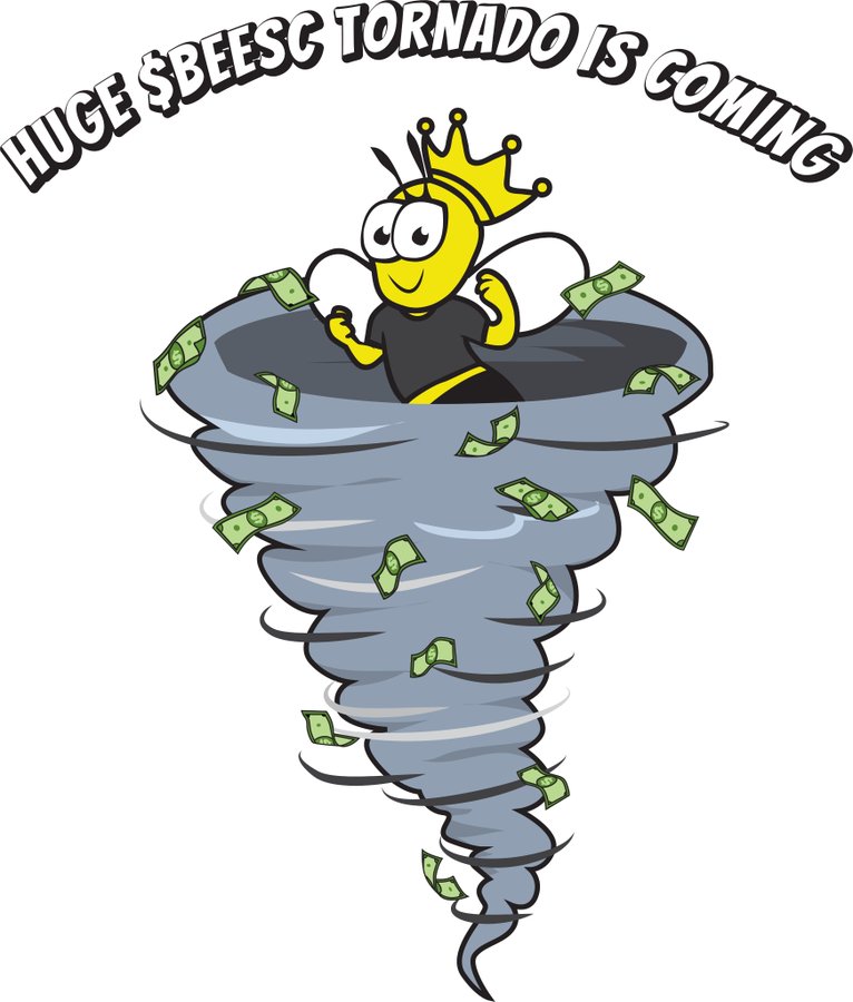 okojnade_djoko's tweet image. Lauch D-5. 12 May 💥👀🔥 $BEESC  TORNADO is COMING 🌪️
#BEESC #SolanaMemeCoins #SolanaCommunity #SolanaAirdrop