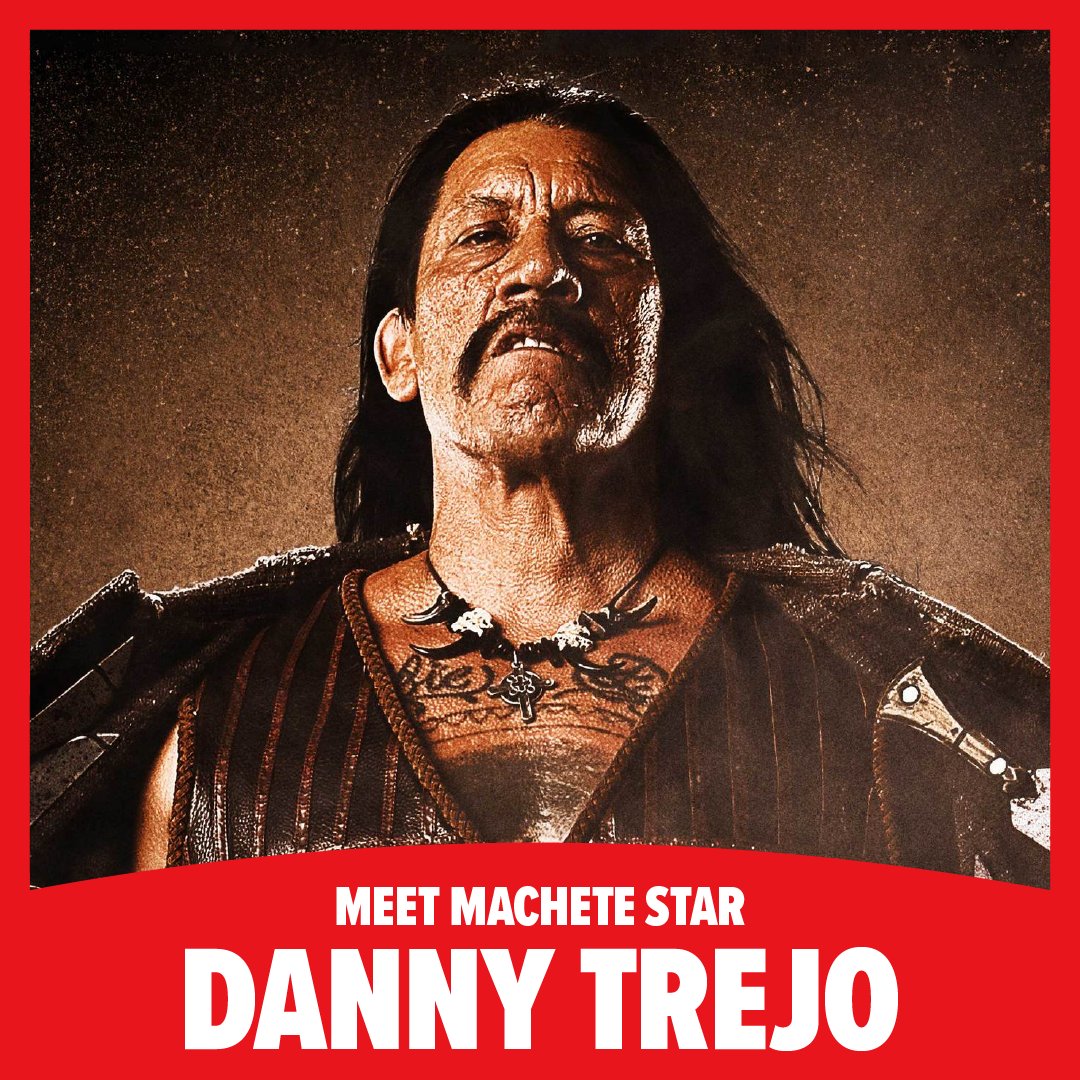 Are you ready for the Machete? We're pumped to announce that Danny Trejo (Machete, Predator, The Book of Boba Fett) is coming to FAN EXPO Canada this August. Tickets are on sale now. spr.ly/6018jcjjn