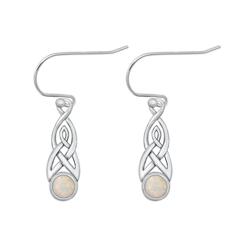 A beautiful representation of mother and child. buff.ly/4b2FIOH 

#luxsalvejewelry #motherhood #silverearrings #celticjewelry #sterlingsilver #opaldangle