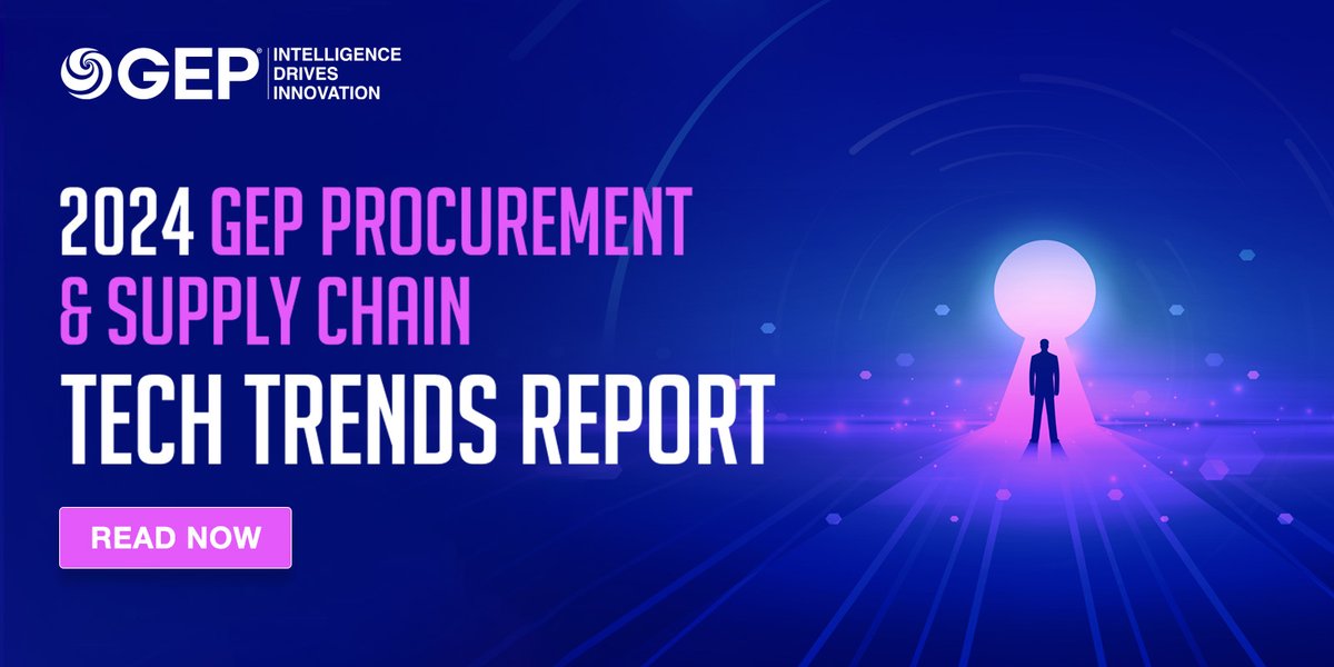 Procurement and supply chain leaders, are you ready to unlock the power of technology? @GEP_Worldwide's newest white paper dives into the top trends of 2024, offering insights into #generativeai, low-code development, and more. Get it here: go.sig.org/2024-gep-procu…