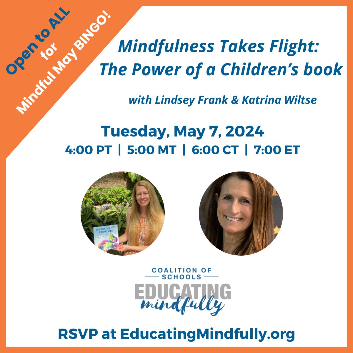 TODAY! As part of Mindful May, this Member Event is OPEN TO ALL so you can see what COSEM is all about! #Mindfuless #SocialEmotionalLearning #SEL #ChildrensBooks #Mindful #MBSEL #Education #MindfulLeaders #MindfulnessInEducation #MindfulEvent