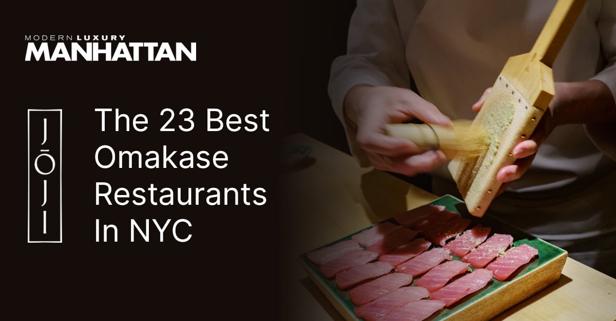 Thank you to Modern Luxury Manhattan for naming Jōji one of the best omakase restaurants in NYC. Read more here: hubs.li/Q02wgJqV0 #NYC #Manhattan #FineDining #Omakase #OneVanderbilt