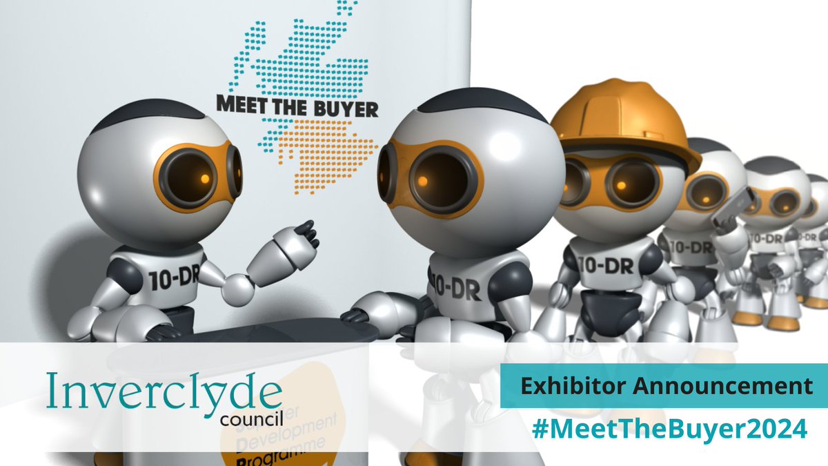 Exhibitor Announcement: @inverclyde will be exhibiting at #MeetTheBuyer2024 at Hampden Park on 5 June! Come along to #MeetTheBuyer to learn about the Council's upcoming #contract opportunities: bit.ly/3TYxhwJ #PowerOfProcurement #SupplierOpp