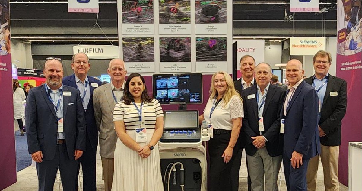 Our team had a fantastic time at SBI and want to thank all of the breast imagers and clinical staff who came to learn more about Imagio®. We hope to see you next year in Colorado Springs! pulse.ly/zcezijlwz2

#BreastCancer  #optoacoustic  #ImagioImaging   #SBI2024