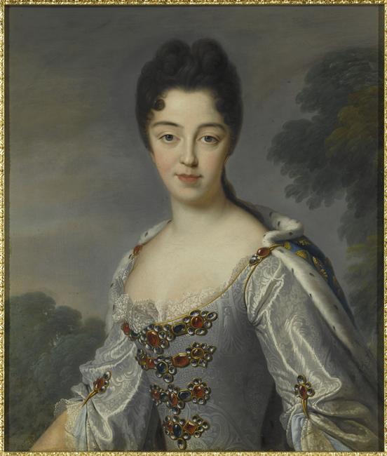 #7mai 1701
La duchesse de Bourgogne a ses premières règles. La duchesse du Lude, sa dame d’honneur, demande une audience particulière, à Louis XIV, pour lui annoncer. #Histoire #versailles