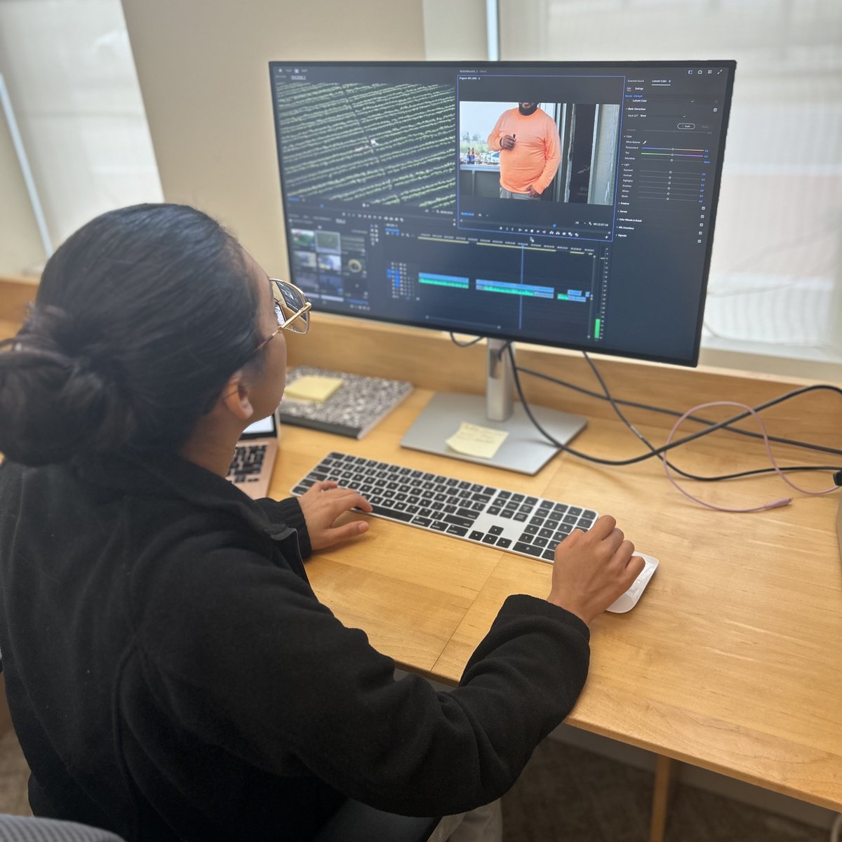 Our Class of 2024 are excited to display their hard work on their media projects. Christy is finishing mixing her audio and video that she shot in California as part of her capstone. Register for the MMH Class of 2024 Capstone presentations, May 14 and 15: bit.ly/mmh2024capstone